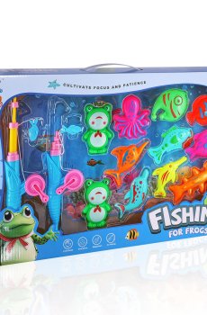 Детский набор магнитной рыбалки QiYiLe в коробке, от 3 лет, 13 шт