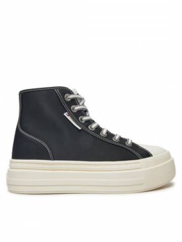 Tommy Jeans Кеди Foxing EN0EN02704 Чорний Tommy Jeans Кеди Foxing EN0EN02704 Чорний