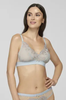 Женский голубой бюстгальтер Голубой 70B MARC&ANDRE S23-0110-TRS-LY