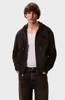 Мужское черное худи GIVING Черный L Calvin Klein Jeans LV04RD251G