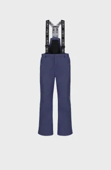 Детские темно-синие лыжные брюки KID SALOPETTE Синий 110 CMP 3W15994-N950