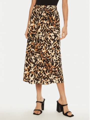 YAS Спідниця-міді Savanna 26028279 Коричневий Regular Fit YAS Спідниця-міді Savanna 26028279 Коричневий Regular Fit