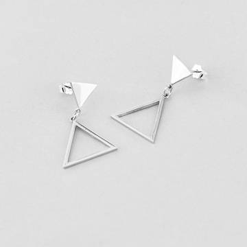 Серебряные серьги Minimal 20180 Серебряные серьги Minimal 20180