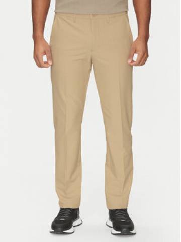 BOSS Штани з тканини T_Commuter 50534303 Бежевий Slim Fit BOSS Штани з тканини T_Commuter 50534303 Бежевий Slim Fit