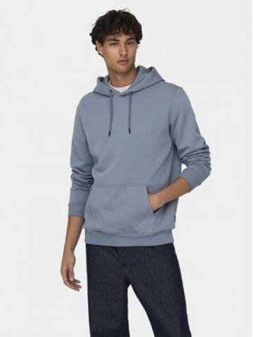 Only & Sons Світшот Cares 22018685 Голубий Regular Fit Only & Sons Світшот Cares 22018685 Голубий Regular Fit