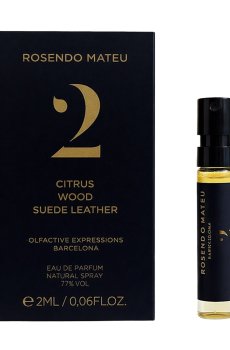Rosendo Mateu Olfactive Expressions No 2 Citrus, Wood, Suede Leather Парфюмированная вода унисекс, 2 мл (пробник)