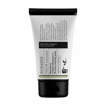Реминерализирующая маска Bioearth Hair Antioxidant Remineralizing Pack для всех типов волос, 150 мл Реминерализирующая маска Bioearth Hair Antioxidant Remineralizing Pack для всех типов волос, 150 мл