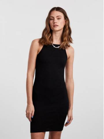 Pieces Повсякденна сукня Ostina 17124786 Чорний Tight Fit Pieces Повсякденна сукня Ostina 17124786 Чорний Tight Fit