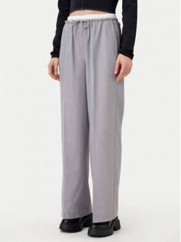 Noisy May Штани з тканини Alva 27033258 Сірий Straight Fit Noisy May Штани з тканини Alva 27033258 Сірий Straight Fit
