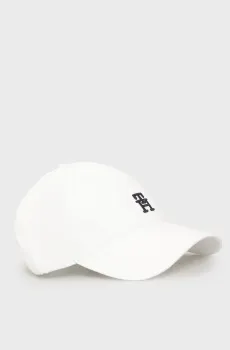 Мужская белая кепка TH IMD COLOR 6 PANEL CAP Белый ONESIZE Tommy Hilfiger AM0AM13542