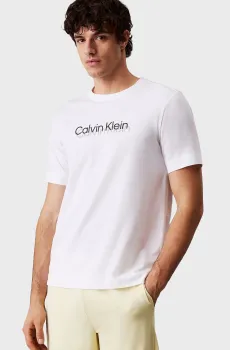 Мужская белая футболка PW - GRAPHIC S/S T-SHIRT Белый L Calvin Klein LVGMS5K183