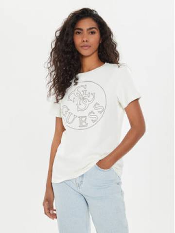Guess Футболка Noemie V4YI03 KCB61 Білий Regular Fit Guess Футболка Noemie V4YI03 KCB61 Білий Regular Fit