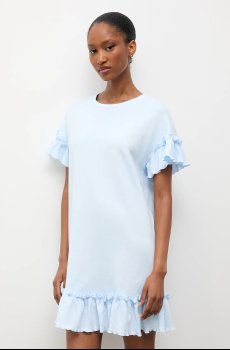 Хлопковая ночная рубашка Answear.LAB