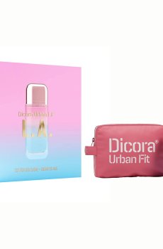 Парфюмированный набор женский Dicora Urban Fit L.A. (туалетная вода, 150 мл + косметичка)