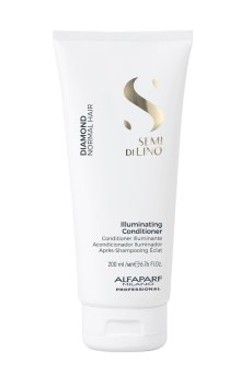 Кондиционер для блеска волос Alfaparf Milano Diamond Semi Di Lino Illuminating Conditioner, 200 мл