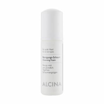 Очищающая пенка для лица Alcina Cleansing Foam для всех типов кожи, 150 мл Очищающая пенка для лица Alcina Cleansing Foam для всех типов кожи, 150 мл