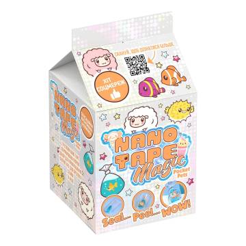 Набір для творчості Nano Tape Magic mini Pocket pets (BKL5001-B) Набір для творчості Nano Tape Magic mini Pocket pets (BKL5001-B)
