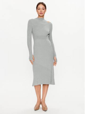 Calvin Klein Трикотажна сукня K20K205780 Сірий Regular Fit Calvin Klein Трикотажна сукня K20K205780 Сірий Regular Fit