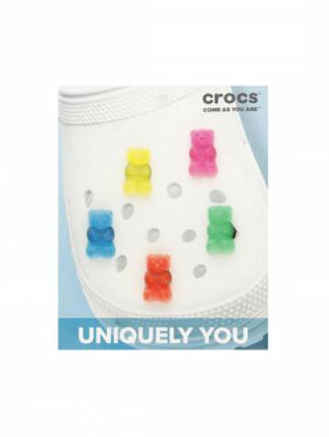 Crocs Прикраса для взуття Jibbitz New Candy Bear 5 Pack 10009882 Кольоровий Crocs Прикраса для взуття Jibbitz New Candy Bear 5 Pack 10009882 Кольоровий