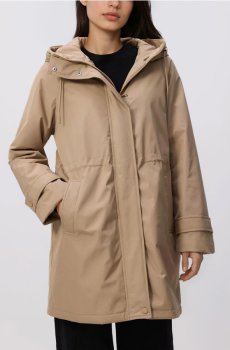 Reserved - Куртка з каптуром - бежевий - 466IA-80X