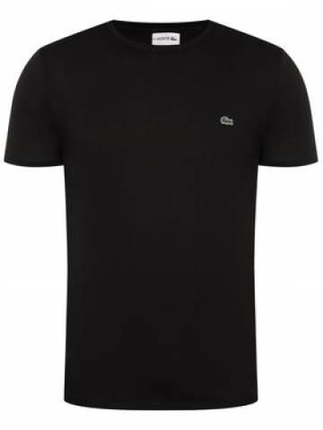 Lacoste Футболка TH6709 Чорний Regular Fit Lacoste Футболка TH6709 Чорний Regular Fit