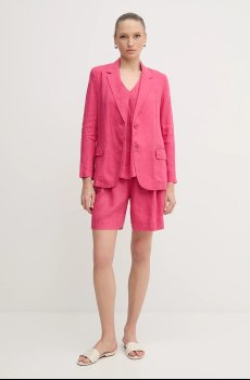 Льняная блузка United Colors of Benetton