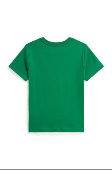Детская хлопковая футболка Polo Ralph Lauren