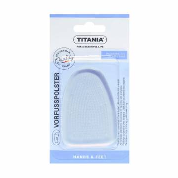 Набор вставок-полустелек TITANIA в обувь из полиуретана, для защиты от повышенного давления на подушечку стопы, 2 шт (5237)