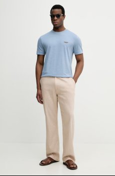 Футболка с добавлением льна BOSS BOSS X ASTON MARTIN