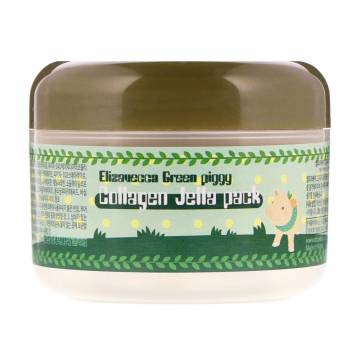 Коллагеновая маска для лица Elizavecca Green piggy Collagen Jella Pack, 100 г Коллагеновая маска для лица Elizavecca Green piggy Collagen Jella Pack, 100 г