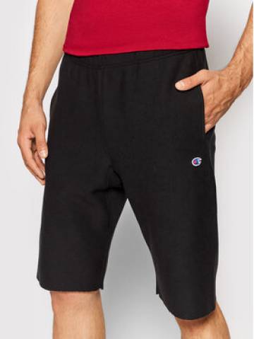 Champion Спортивні шорти Logo 216543 Чорний Custom Fit Champion Спортивні шорти Logo 216543 Чорний Custom Fit