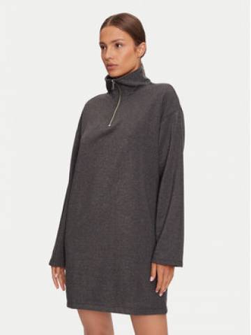 Pieces Трикотажна сукня 17152929 Сірий Loose Fit Pieces Трикотажна сукня 17152929 Сірий Loose Fit