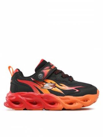 Skechers Снікерcи Heat Flux 400103L/BKRD Чорний Skechers Снікерcи Heat Flux 400103L/BKRD Чорний