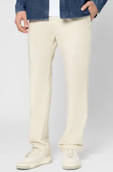 Мужские белые брюки Белый 33 BOSS 50551426;131