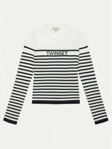 TWINSET Светр 242GJ3030 Écru Regular Fit TWINSET Светр 242GJ3030 Écru Regular Fit
