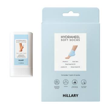 Набір для зволоження та помякшення потрісканих п’ят Hillary Set for Moisturizing & Softening Cracked Heels Набір для зволоження та помякшення потрісканих п’ят Hillary Set for Moisturizing & Softening Cracked Heels