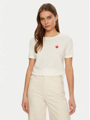 JDY Футболка Kitty 15318845 Білий Regular Fit JDY Футболка Kitty 15318845 Білий Regular Fit
