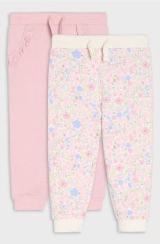 Трикотажні джогери, 2 пари - кремовий