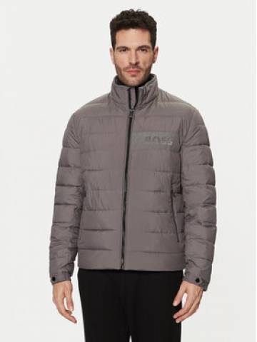 BOSS Демісезонна куртка 50519237 Сірий Regular Fit BOSS Демісезонна куртка 50519237 Сірий Regular Fit
