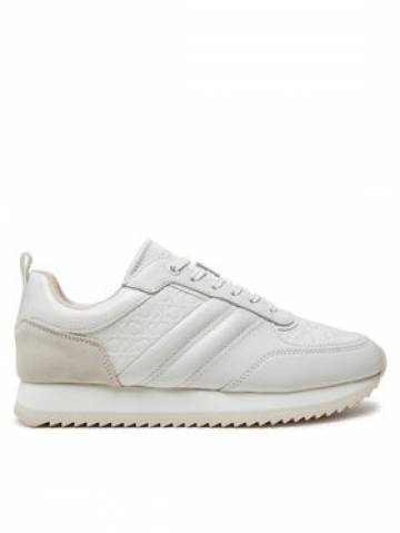 Calvin Klein Снікерcи Runner Lace Up Saff Mono HW0HW02102 Білий Calvin Klein Снікерcи Runner Lace Up Saff Mono HW0HW02102 Білий