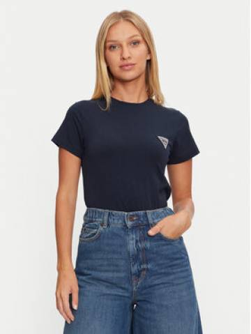 Guess Футболка V4BI19 J1314 Cиній Slim Fit Guess Футболка V4BI19 J1314 Cиній Slim Fit