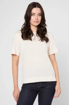 Женская белая футболка Белый XL BOSS 50551443;118