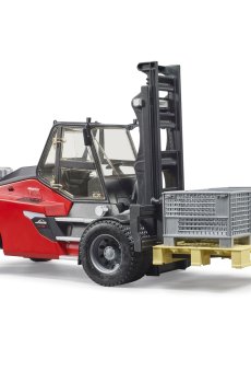 Навантажувач Bruder Linde HT160 з аксесуарами (02513)