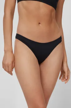 Женские черные трусики от купальника Черный L Calvin Klein KW0KW01525