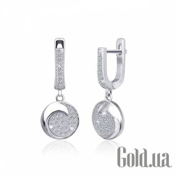 Серьги с подвесками Silvex925 Серьги с подвесками Silvex925
