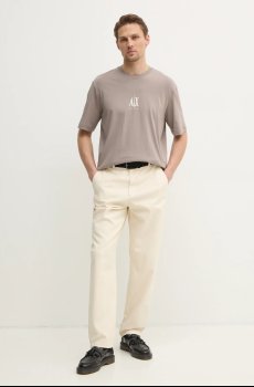 Хлопковая футболка Armani Exchange