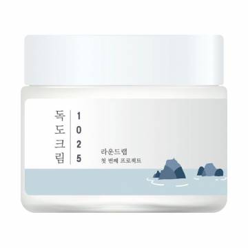 Увлажняющий крем для лица Round Lab 1025 Dokdo Cream с морской водой, 80 мл Увлажняющий крем для лица Round Lab 1025 Dokdo Cream с морской водой, 80 мл