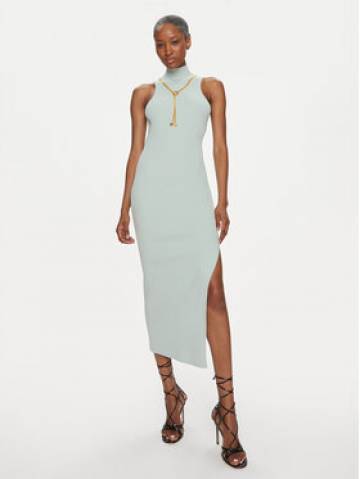 Elisabetta Franchi Повсякденна сукня AM-69S-41E2-V400 Зелений Slim Fit Elisabetta Franchi Повсякденна сукня AM-69S-41E2-V400 Зелений Slim Fit