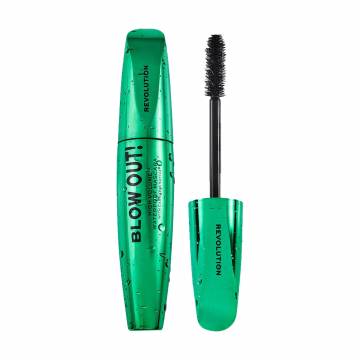 Водостойкая тушь для ресниц Makeup Revolution Good Vibes Blowout Waterproof Mascara, Black, 8 г Водостойкая тушь для ресниц Makeup Revolution Good Vibes Blowout Waterproof Mascara, Black, 8 г