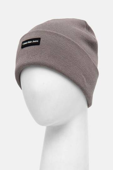 Шапка Calvin Klein Jeans цвет серый K50K512142 Шапка Calvin Klein Jeans цвет серый K50K512142